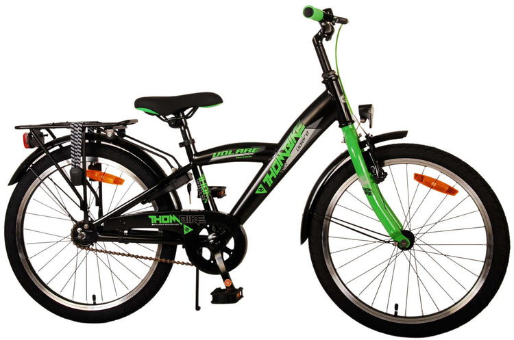 Volare Thombike Children's Bike - Jungen - 20 Zoll - schwarzes Grün