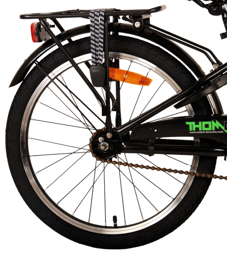 Volare Thombike Children's Bike - Jungen - 20 Zoll - schwarzes Grün