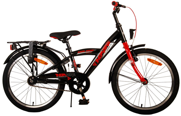 Volare Thombike Children's Bike - Jungen - 20 Zoll - schwarz rot