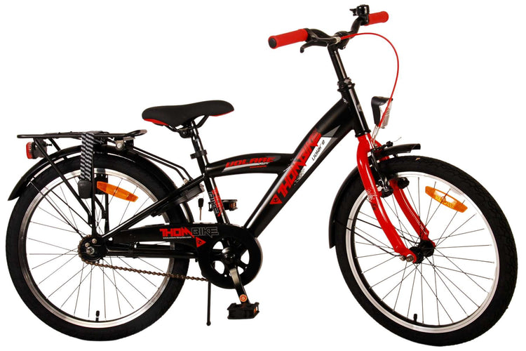 Volare Thombike Children's Bike - Jungen - 20 Zoll - schwarz rot