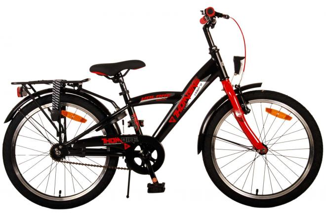 Volare Thombike Children's Bike - Jungen - 20 Zoll - schwarz rot