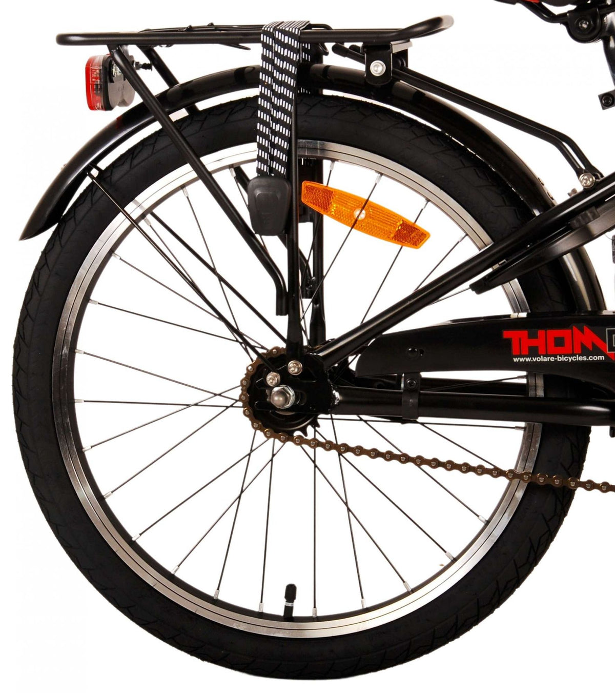 Volare Thombike Children's Bike - Jungen - 20 Zoll - schwarz rot