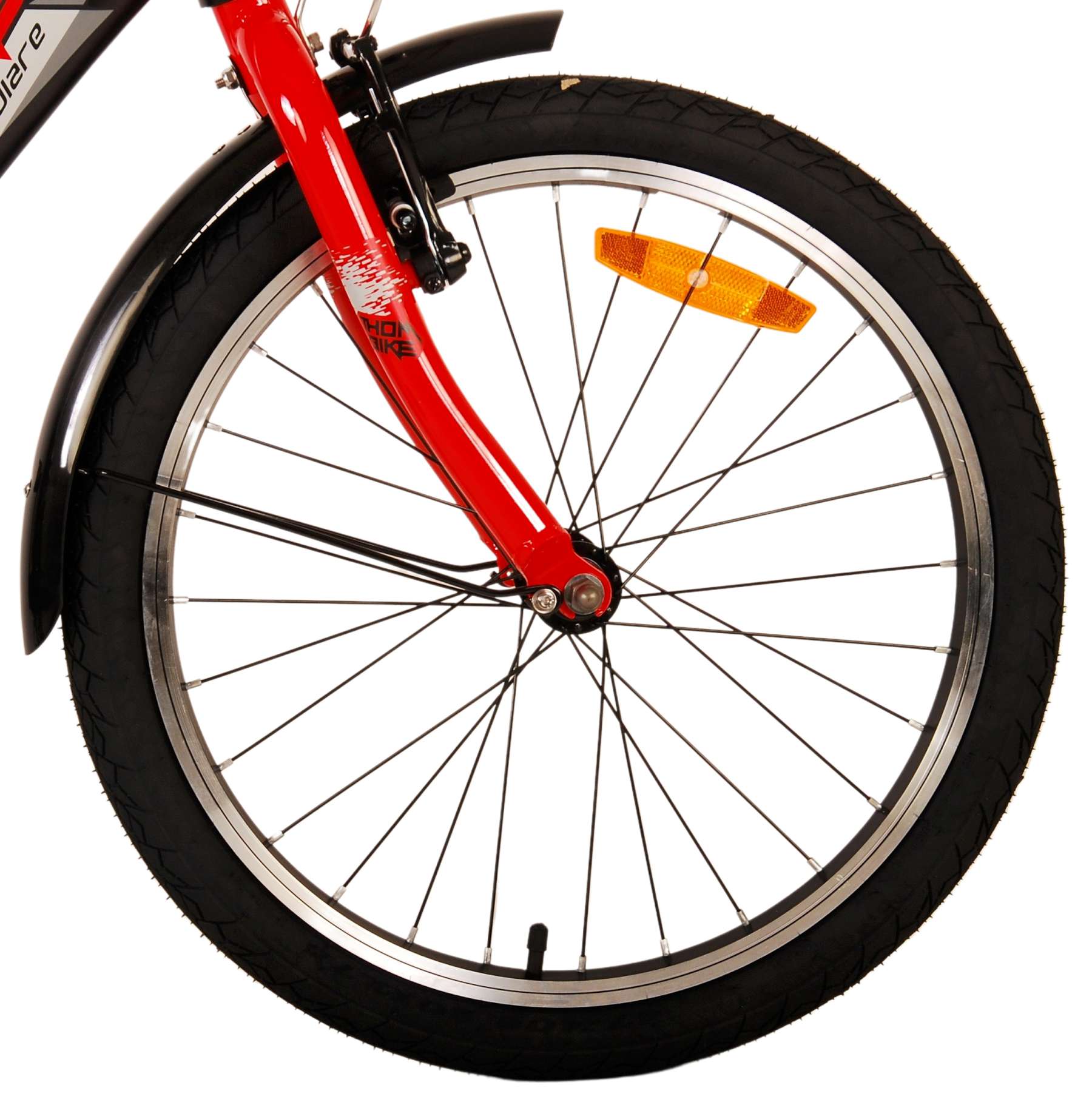 Volare Thombike Children's Bike - Jungen - 20 Zoll - schwarz rot