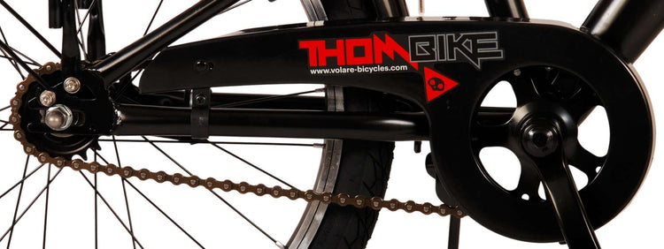 Volare Thombike Children's Bike - Jungen - 20 Zoll - schwarz rot