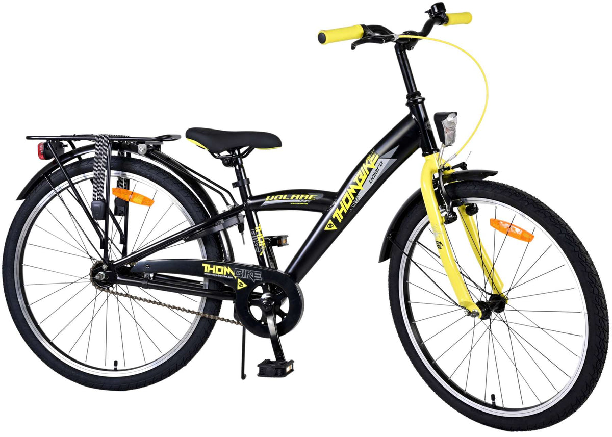 Volare Thombike Kinderbike - Jungen - 24 Zoll - Schwarzgelb