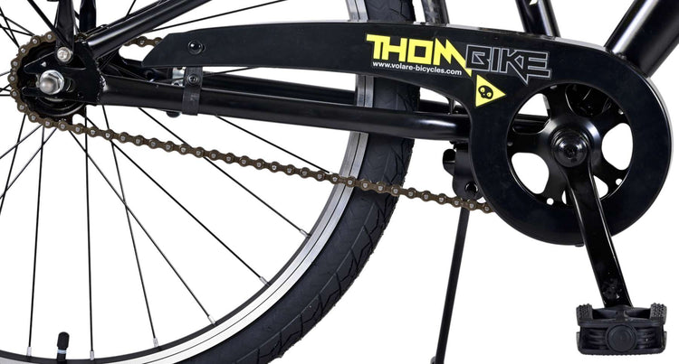 Volare Thombike Kinderbike - Jungen - 24 Zoll - Schwarzgelb