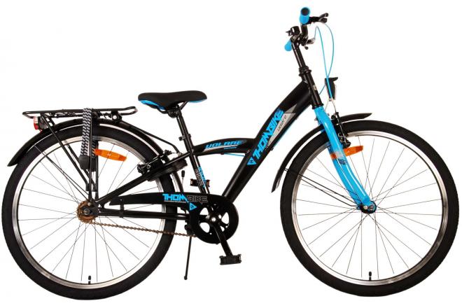 Volare Thombike Kinderbike Jungen 24 Zoll schwarz blau zwei Handbremsen