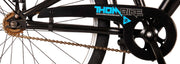 Volare Thombike Kinderbike Jungen 24 Zoll schwarz blau zwei Handbremsen - afbeelding 6