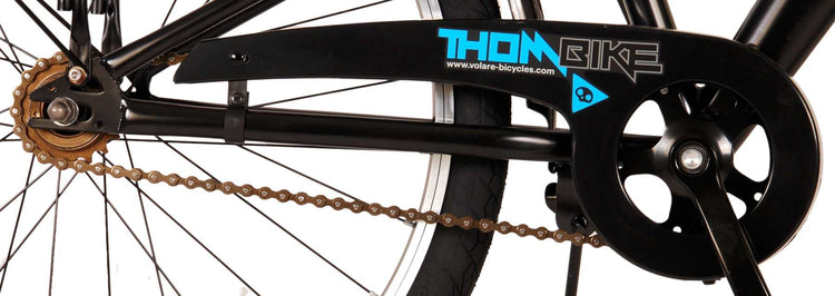 Volare Thombike Kinderbike Jungen 24 Zoll schwarz blau zwei Handbremsen
