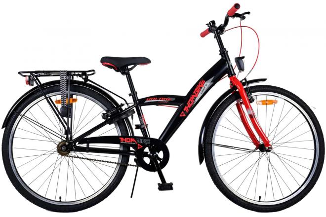 Volare Thombike Children's Bike - Jungen - 26 Zoll - Schwarzrot - Zwei Handbremsen