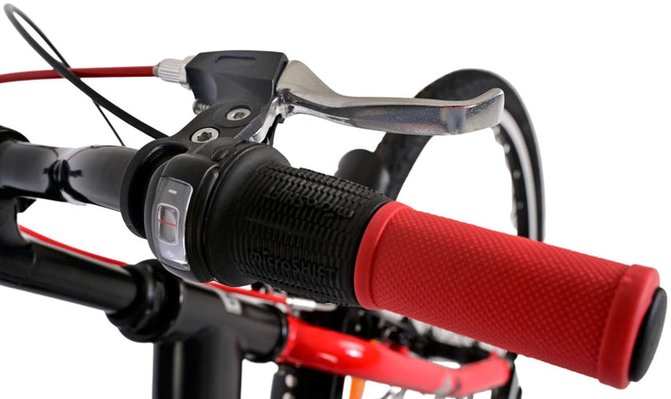 Volare Thombike Children's Bicycle - Jungen - 26 Zoll - Schwarzrot - 3 Zahnräder