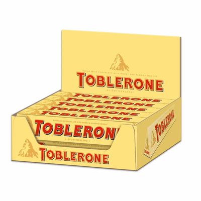 Toblerone Milchschokolade gelb (20x 100gr)
