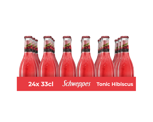 Schweppes Premium Tonic Hibiskus (24x 20cl)