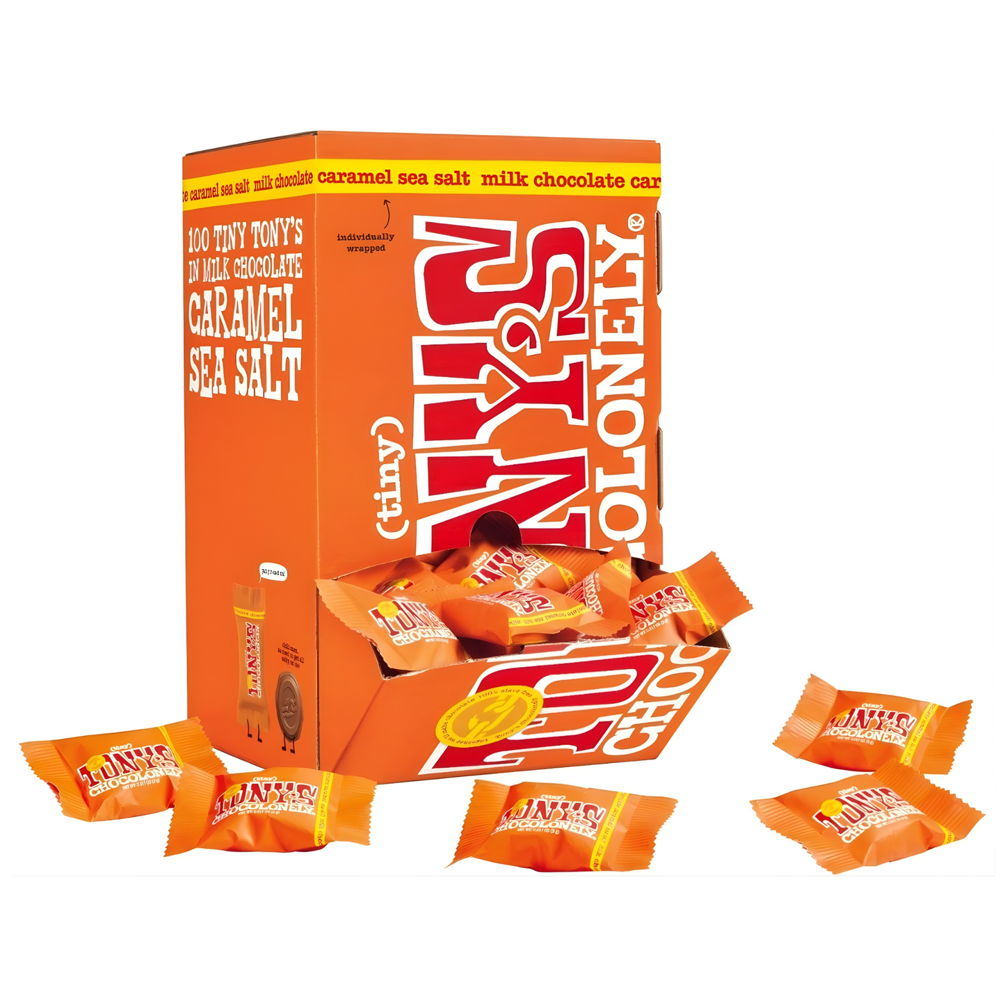 Tony's Chocolonely Tiny Tony's Caramel Sea Salt (900 gr)