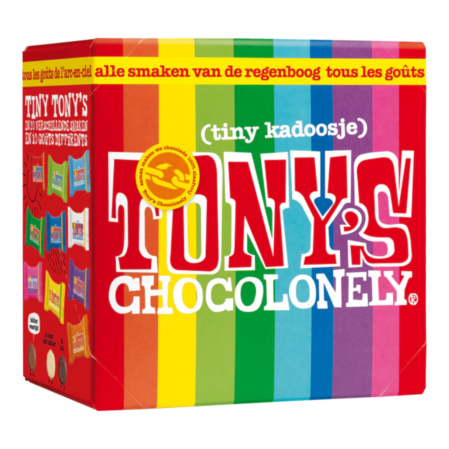 Tony's chocolonely tiny tony's mix geschenkbox (6x 200gr)