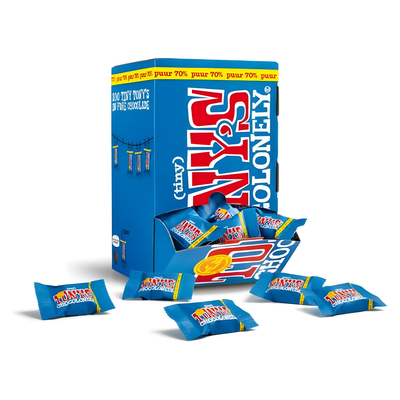 Tony's chocolonely tiny tony's dunkle Schokolade (900 gr)