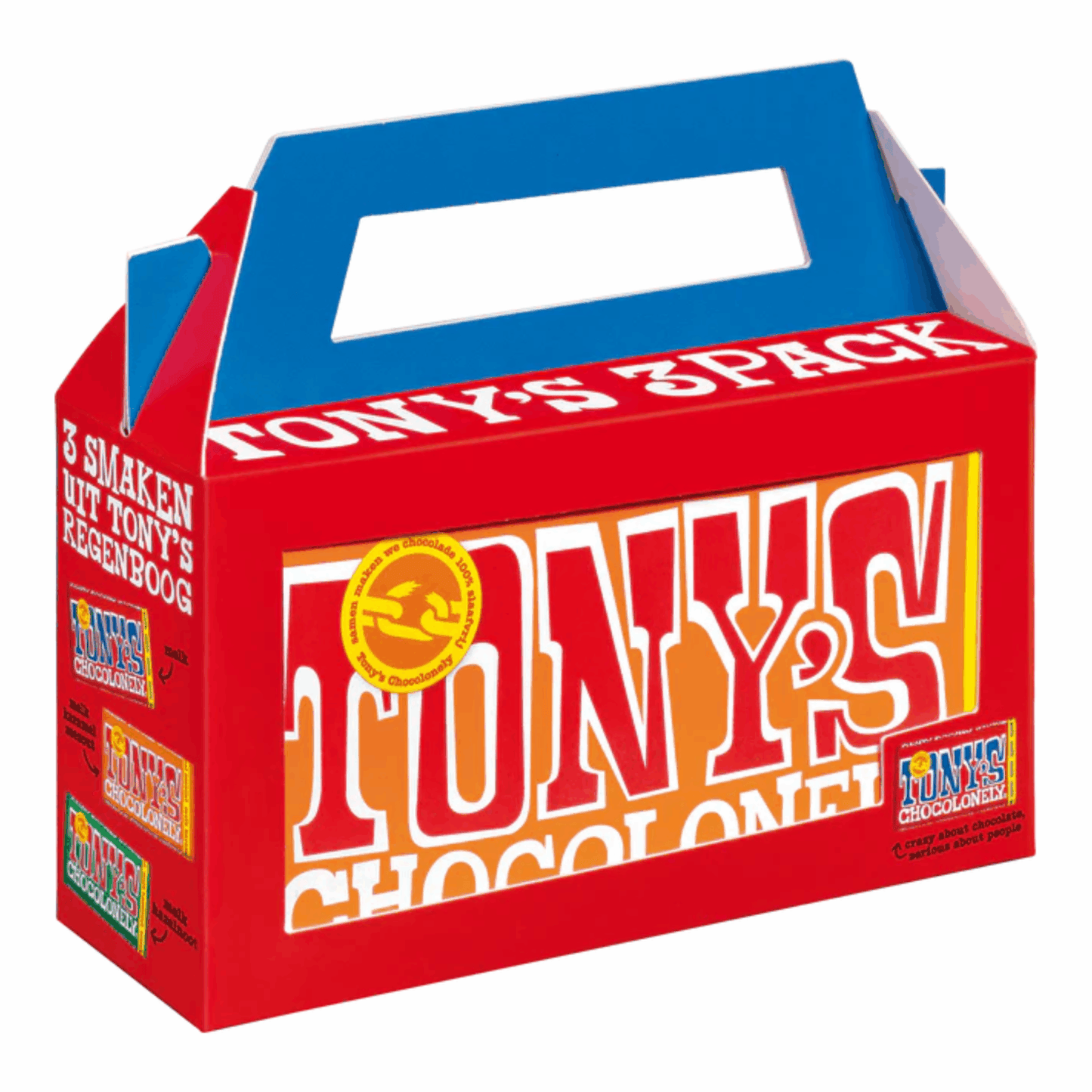 Tony's schokoladiger Regenbogen-Pack Klassiker (8x 3er-Pack)