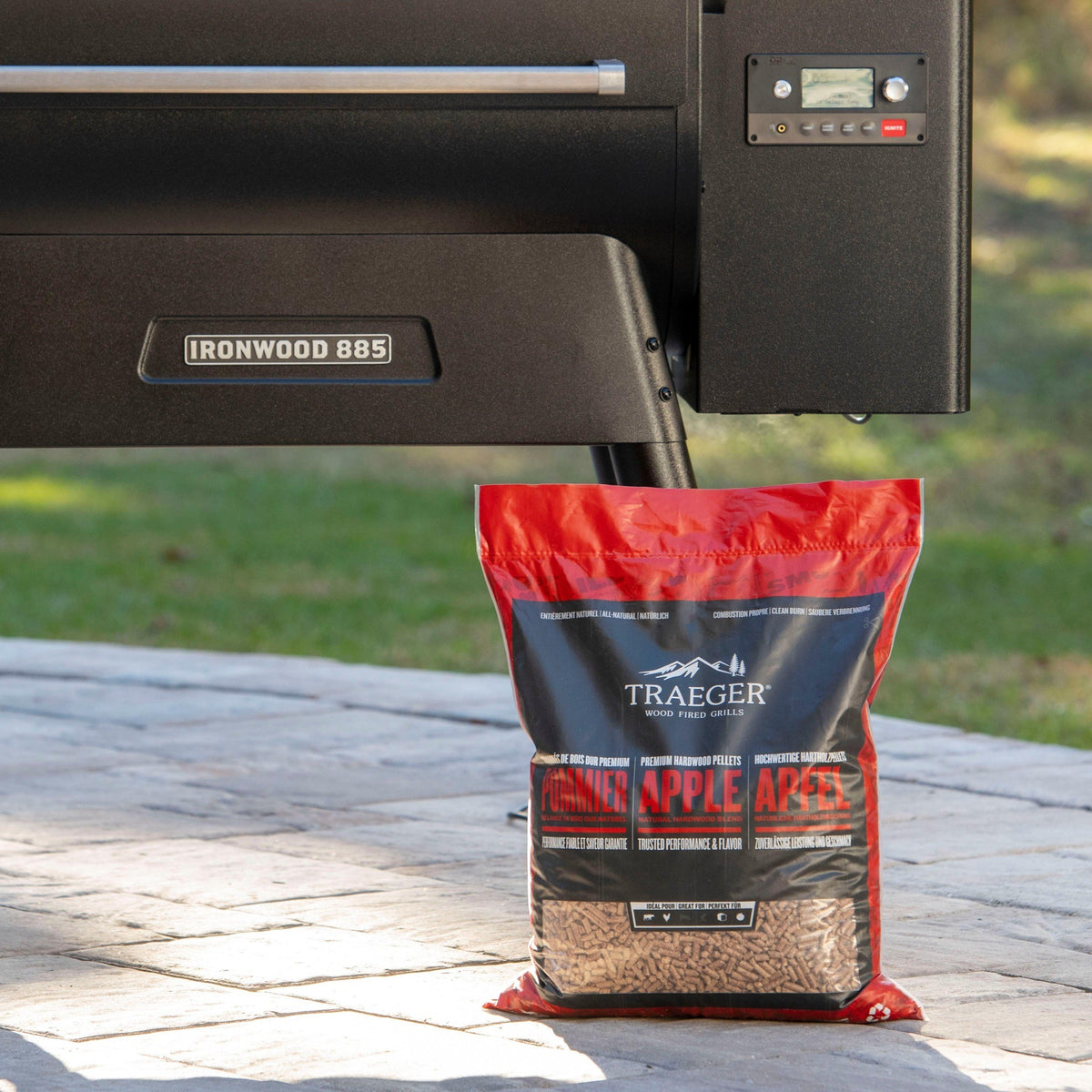 Traeger Pellets aus Hartholzapfel
