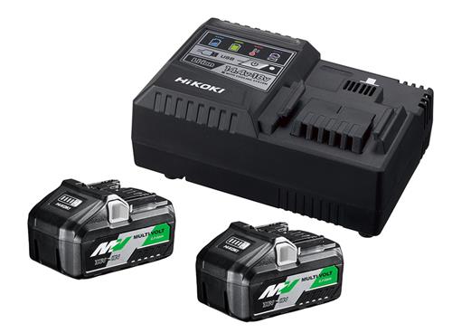 Hikoki Booster Pack 2x Akku 18V 8Ah + Ladegerät (NML)