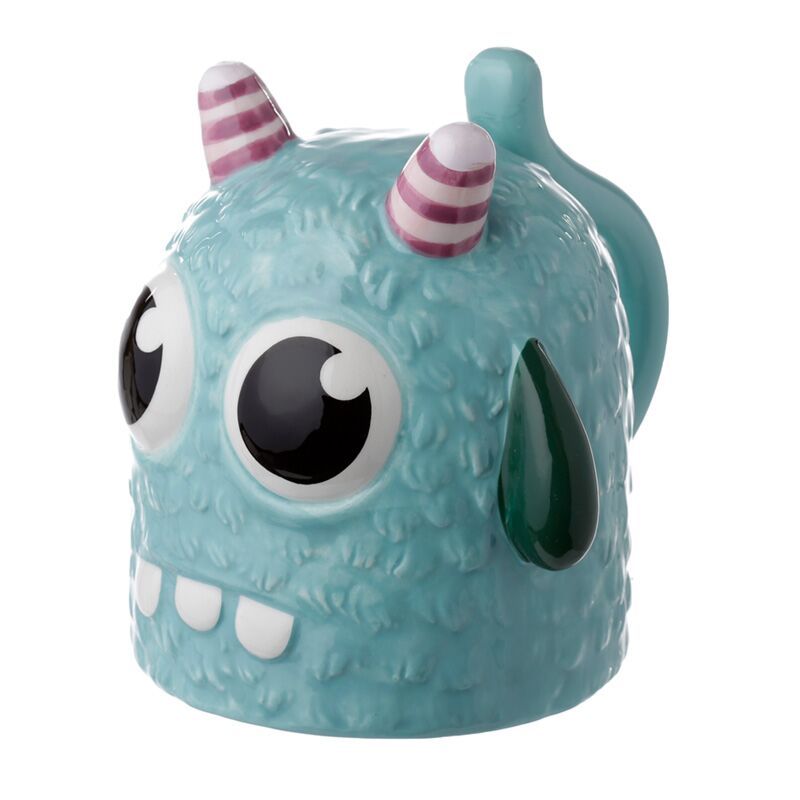 Monstarz Blauw Monster verkehrt herum Ceramic Becher
