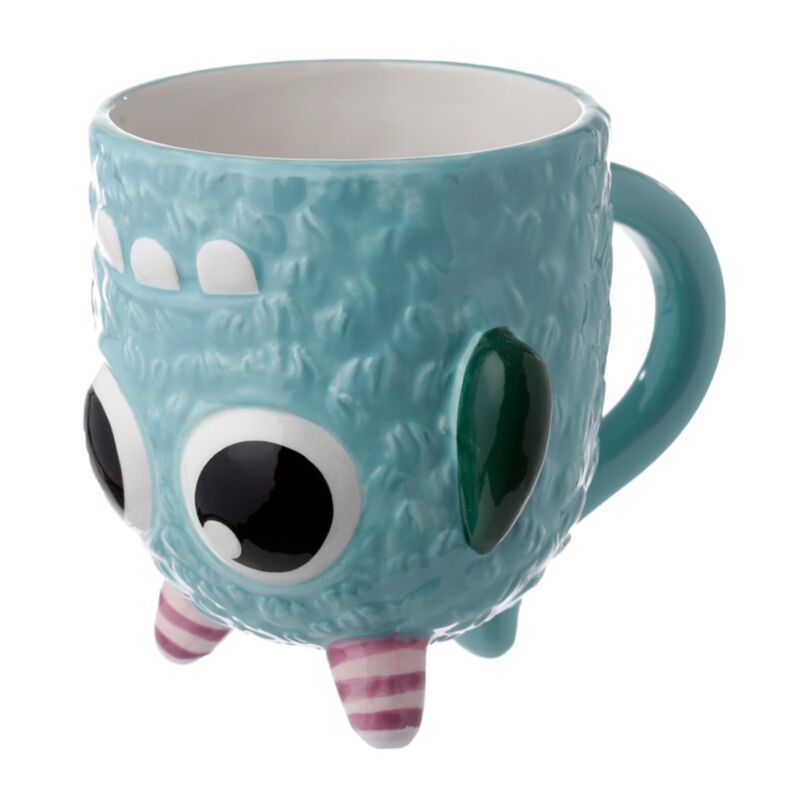 Monstarz Blauw Monster verkehrt herum Ceramic Becher