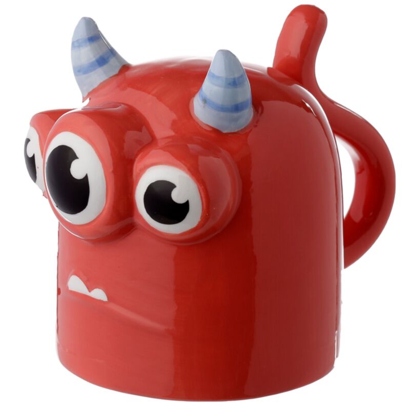 Monstarz Red Monster verkehrt herum den Keramikbecher
