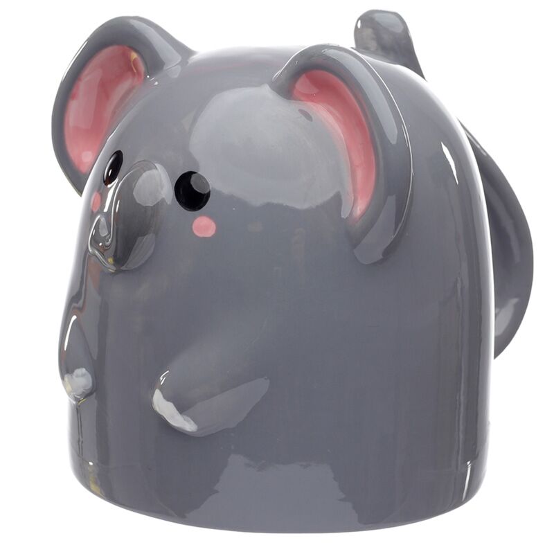 Cutiemals Elefant verkehrt herum Keramikbecher