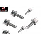 Bofix -Beutel ein 25 Auspuff Flensbout M6x25 Edelstahl