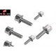 Bofix -Beutel ein 25 Auspuff Flensbout M6x25 Edelstahl