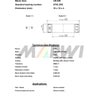 Marwi Kogellager CB-060 6700 2RS 10x15x4
