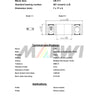 Union Kogellager CB-311 697 LLB 7x17x5 Keramik