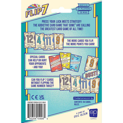999 Games 999 Games Flip 7 Compact Englische Version – Kartenspiel