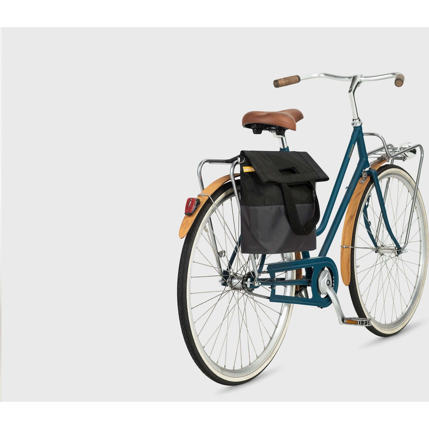 Urban Proof Fahrrad Shopper Recycelt schwarz grau