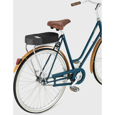 Gepäckverhalten Kissen recycelt 38 cm schwarz grau