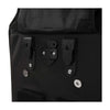 Urbanfester städtischer Rolltop -Pendler -Fahrradbeutel 20L Schwarz