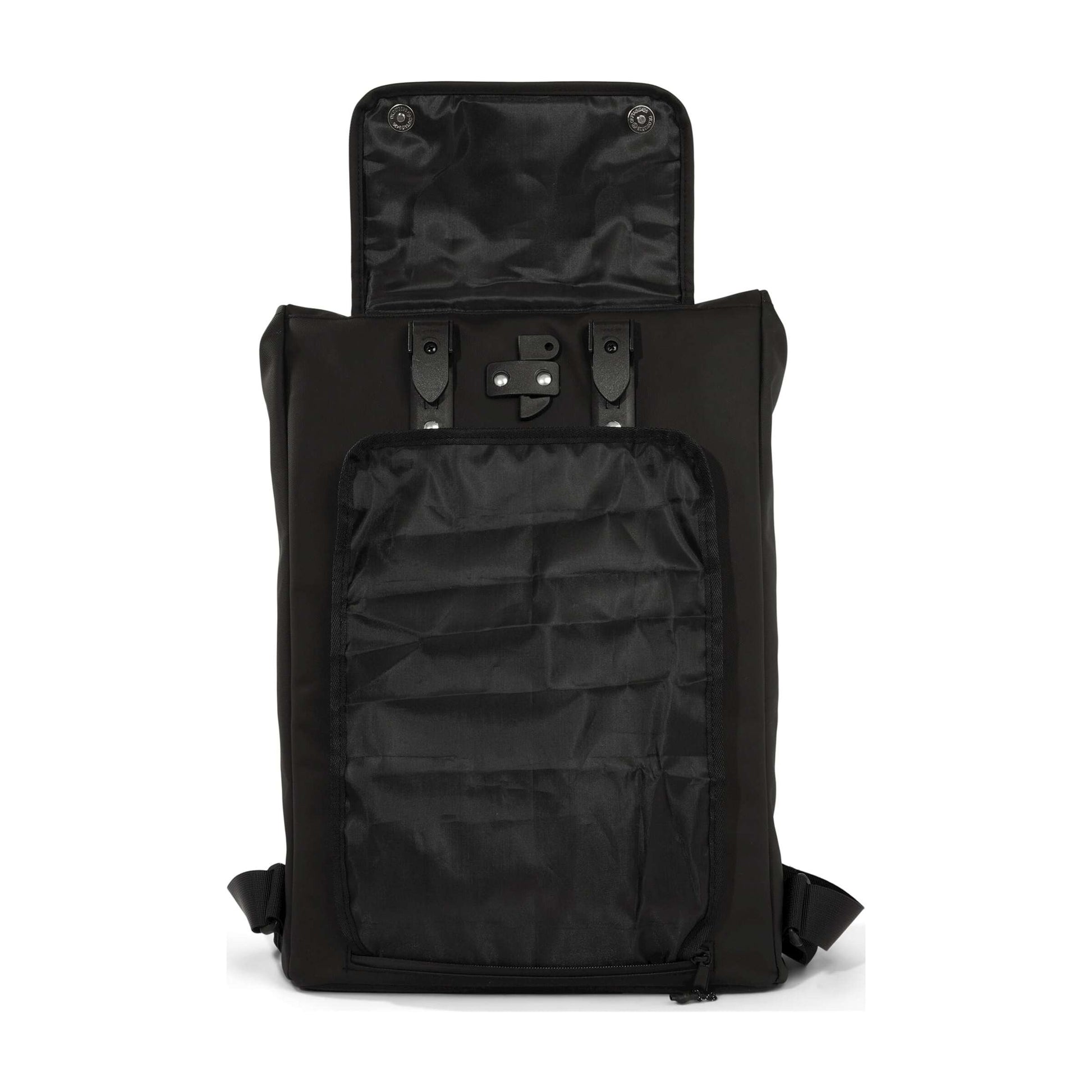 Urbanfester städtischer Frachtradtaschen -Rucksack 20l Schwarz