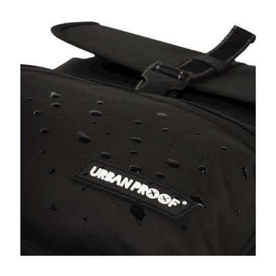 Urbanfester städtischer Frachtradtaschen -Rucksack 20l Schwarz