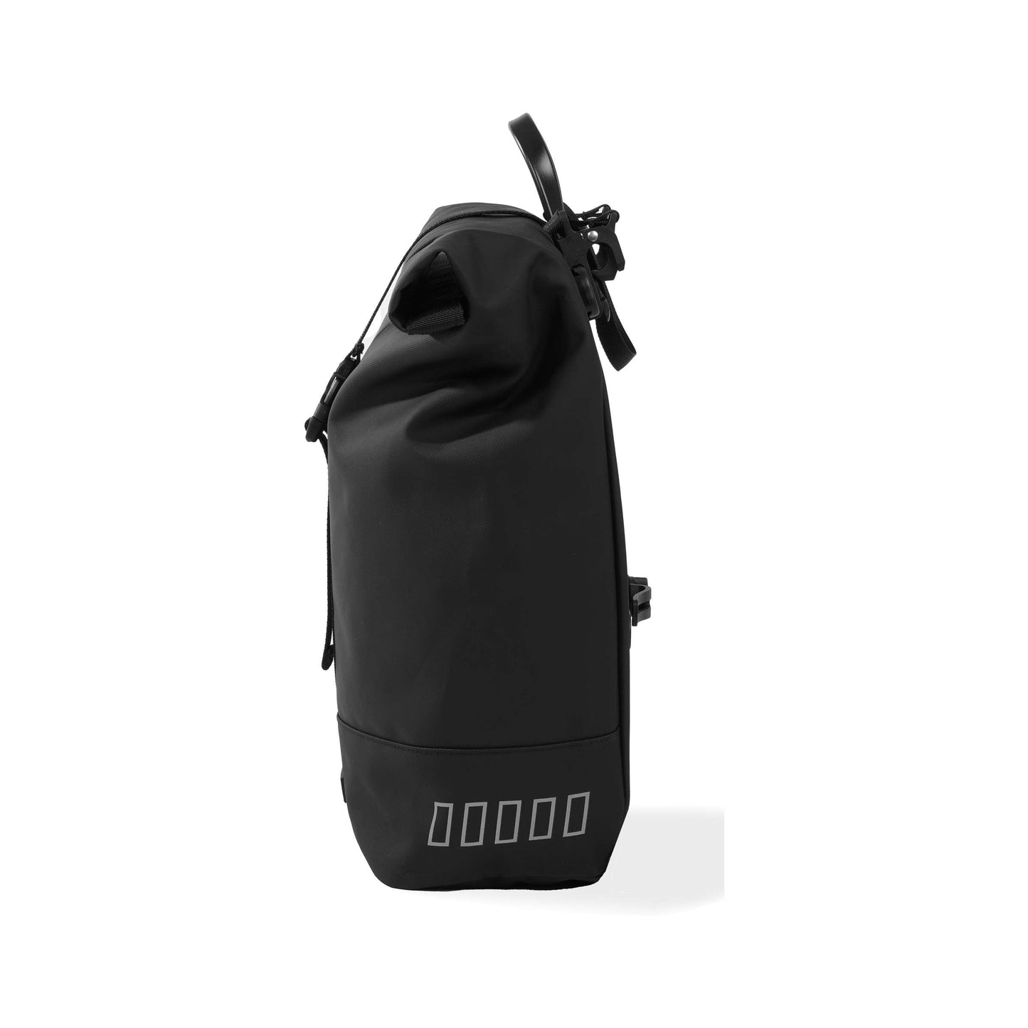 Urbanfester Urban Proof Eins Rolltop -Tasche 20L Schwarzer Recycling