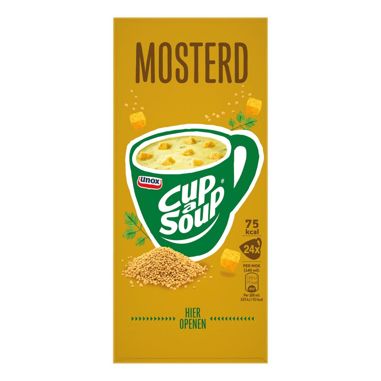 Cup-a-soup Unox-Senf (24x 140ml)