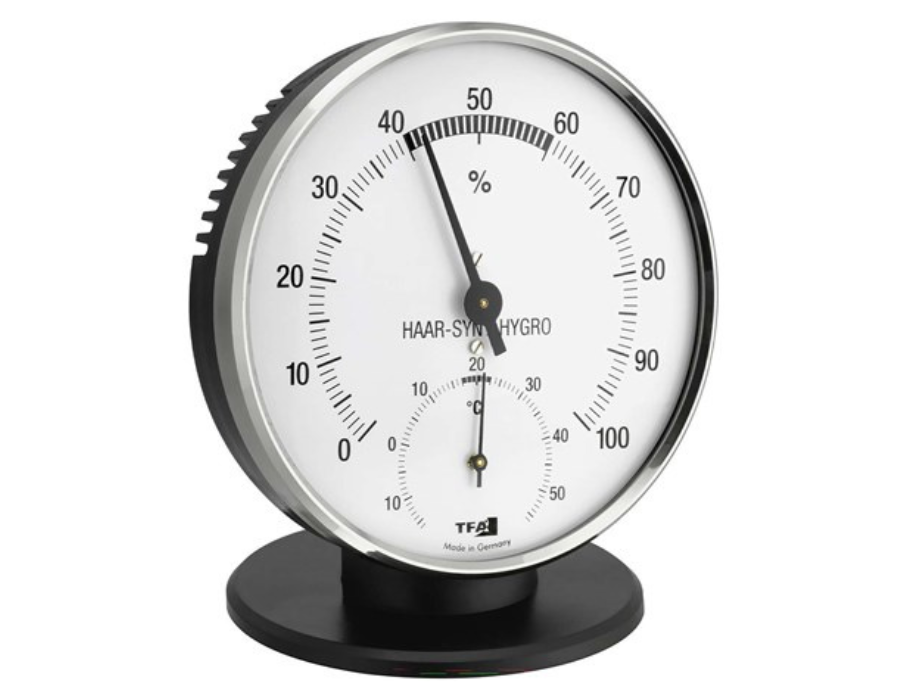 TFA -Hygrometer -Prärisionsfeuchtigkeit und Temperatur innerhalb und Außen