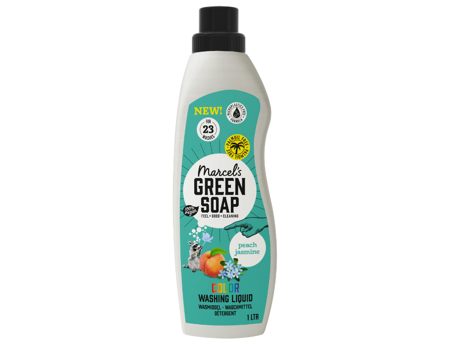 Marcels Green Soap Waschmittel Farbe Pfirsich Jasmine 1 Liter