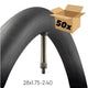Vredestein Innerrohr 28x1.75-2.40 Hollands Valiel DS 50stk