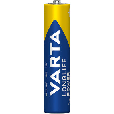 Varta AAA LR03 MINI Penlite Alkaline pro 4 Stücke auf der Karte