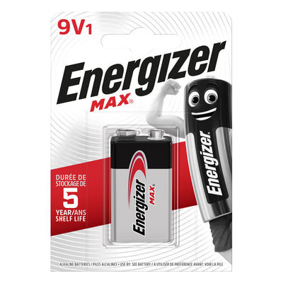 Energie max 9 V 6LR61 Blister 1 Stück