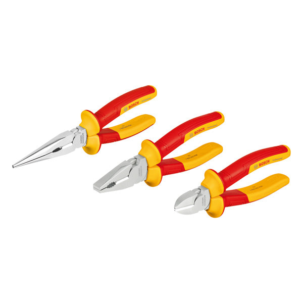 Bosch blauer VDE-Zangensatz | 3-teilig | professionell - 1600a02ng0