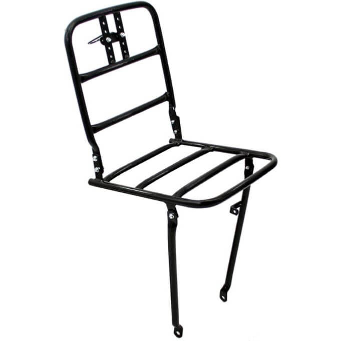 Frontgepäckträger 26 Aluminium mattschwarz