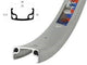 Ryde Rim 20x2.125 Silber breit 13 AS32