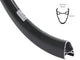 Ryde Rim 28 Zoll 622 Dutch 19 Black 32 Löcher