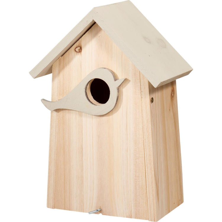 Pro Garten-Vogelhaus aus Holz, 16 x 10 x 23 cm