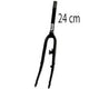 Gabel 28-Zoll 1.1 8 Gewinde schwarz